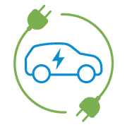 Electric Vehicle Icon