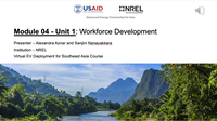 Module 4, Unit 1 — Workforce Development